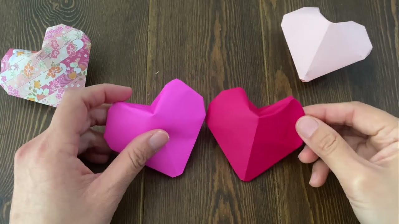 3D Inflatable Origami Heart
