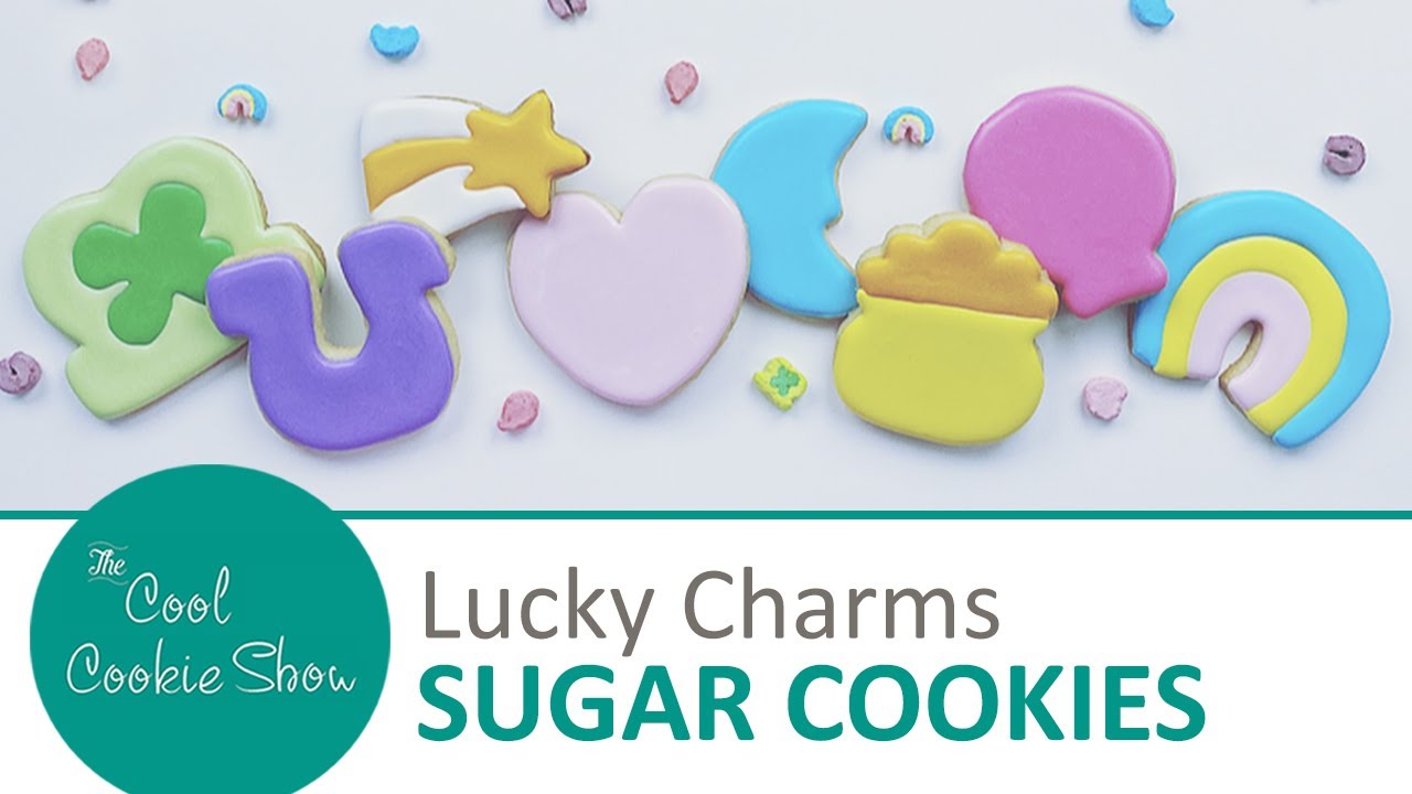 Lucky Charms Sugar Cookies
