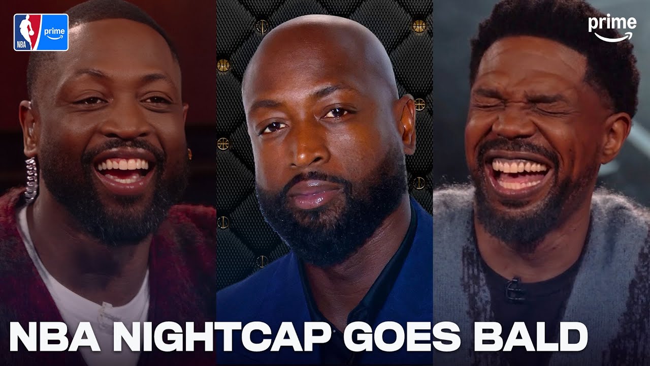 NBA Nightcap LOSES IT at These Bald Edits | NBA on Prime