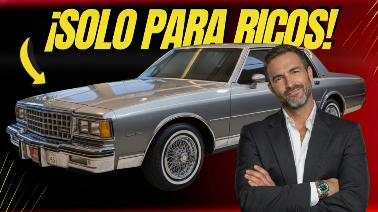 📌 Así eran los Autos de los Ricos que veías en los 80s ¡Nostalgia Pura!