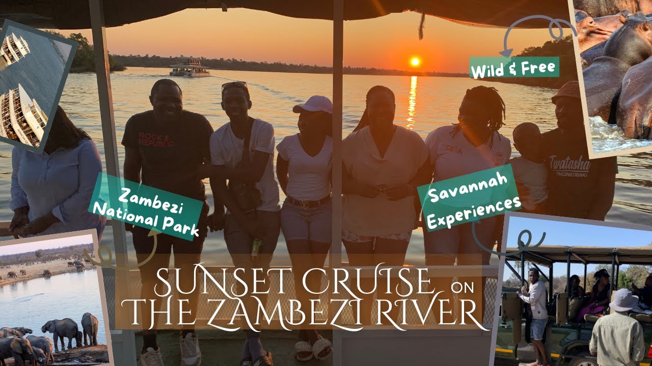 Sunset Cruise & A Safari Drive 🇿🇼| Nat Geo 2.0