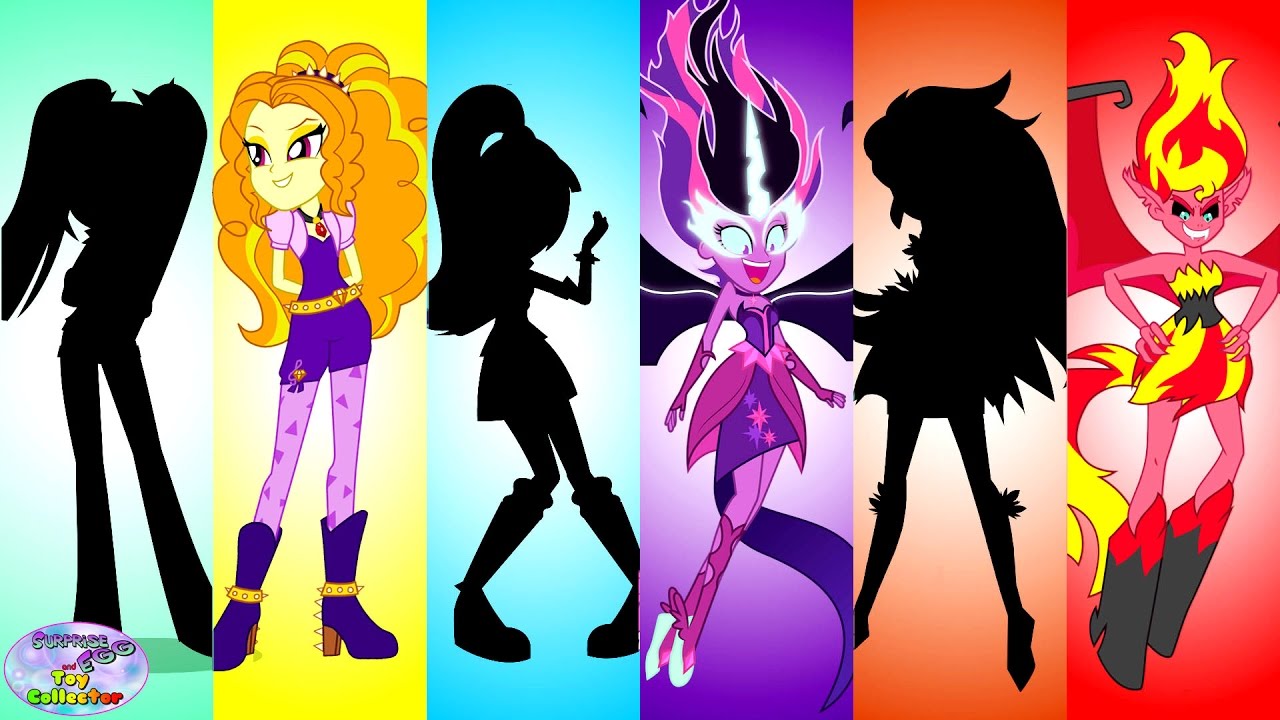 My Little Pony Transforms Equestria Girls Villains Color Swap Surprise Egg and Toy Collector SETC