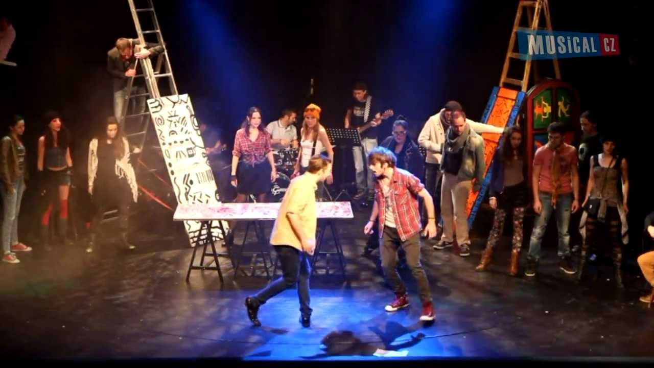 Muzikál RENT - Praha 2014 (Divadlo Kalich)