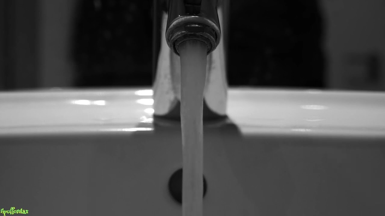 Rumore dell'acqua del rubinetto , acqua rilassante