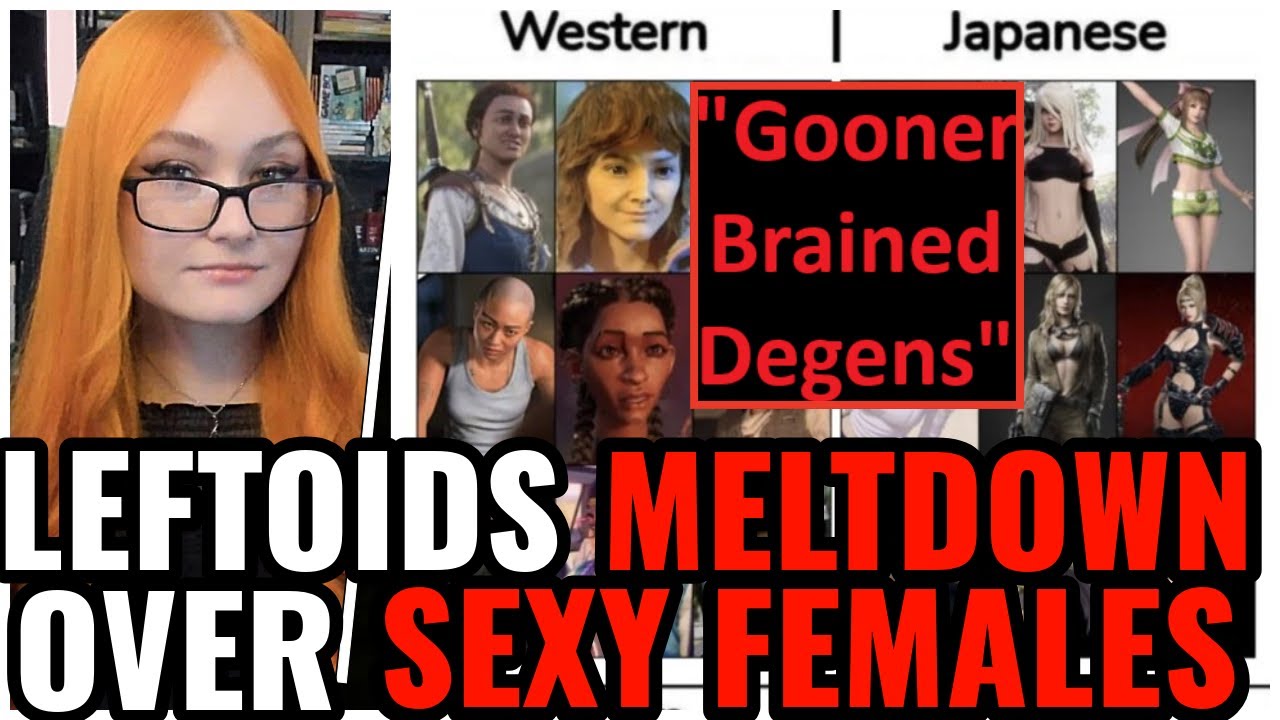 Leftoids MELTDOWN Over Sexy Female Game Characters 🤣 UGLY Western Chars REJECTED by Real Gamers