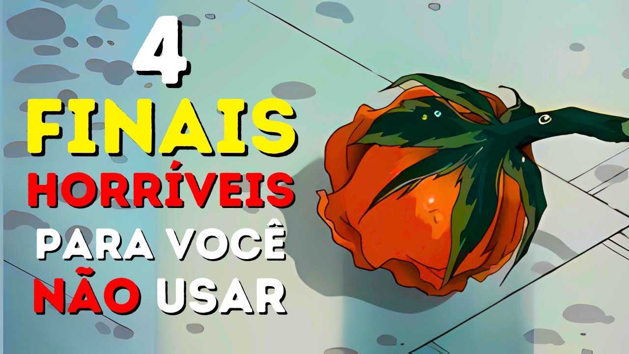 Como escrever finais horríveis para a sua história (E como não escrevê-los)