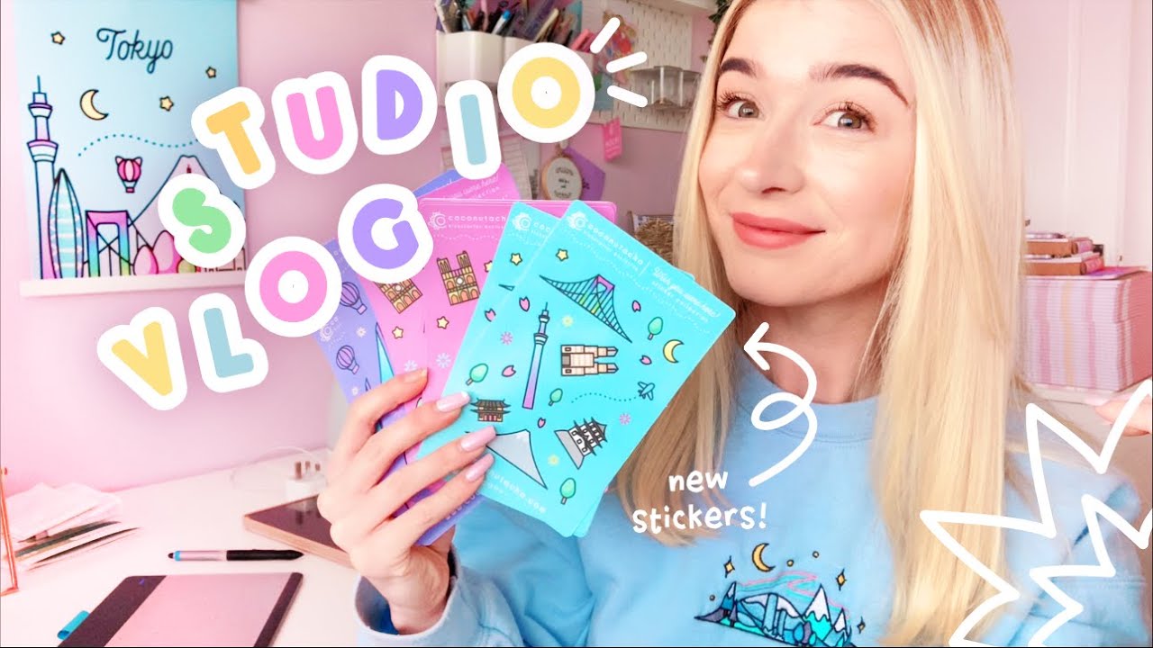 STUDIO VLOG | I got accepted for Not on the High Street!