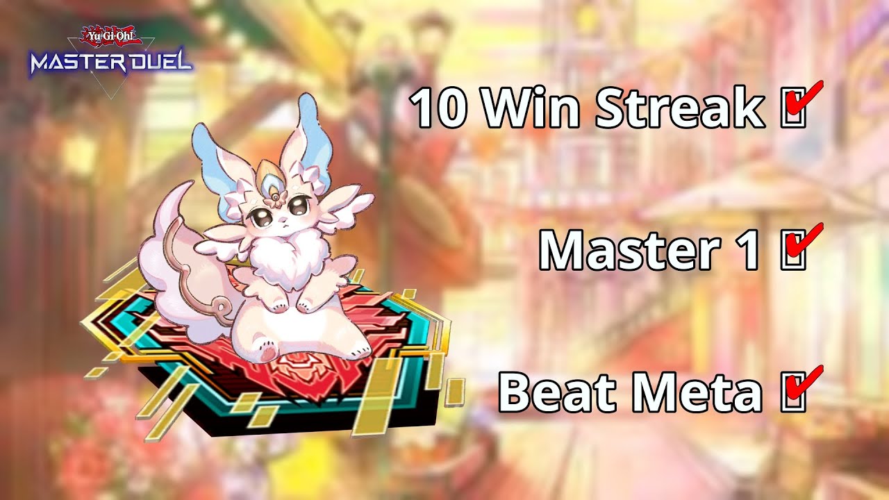 Purrely Hits a 10 WIN STREAK & gets to MASTER 1! [Decklist & Combo Guide] #masterduel
