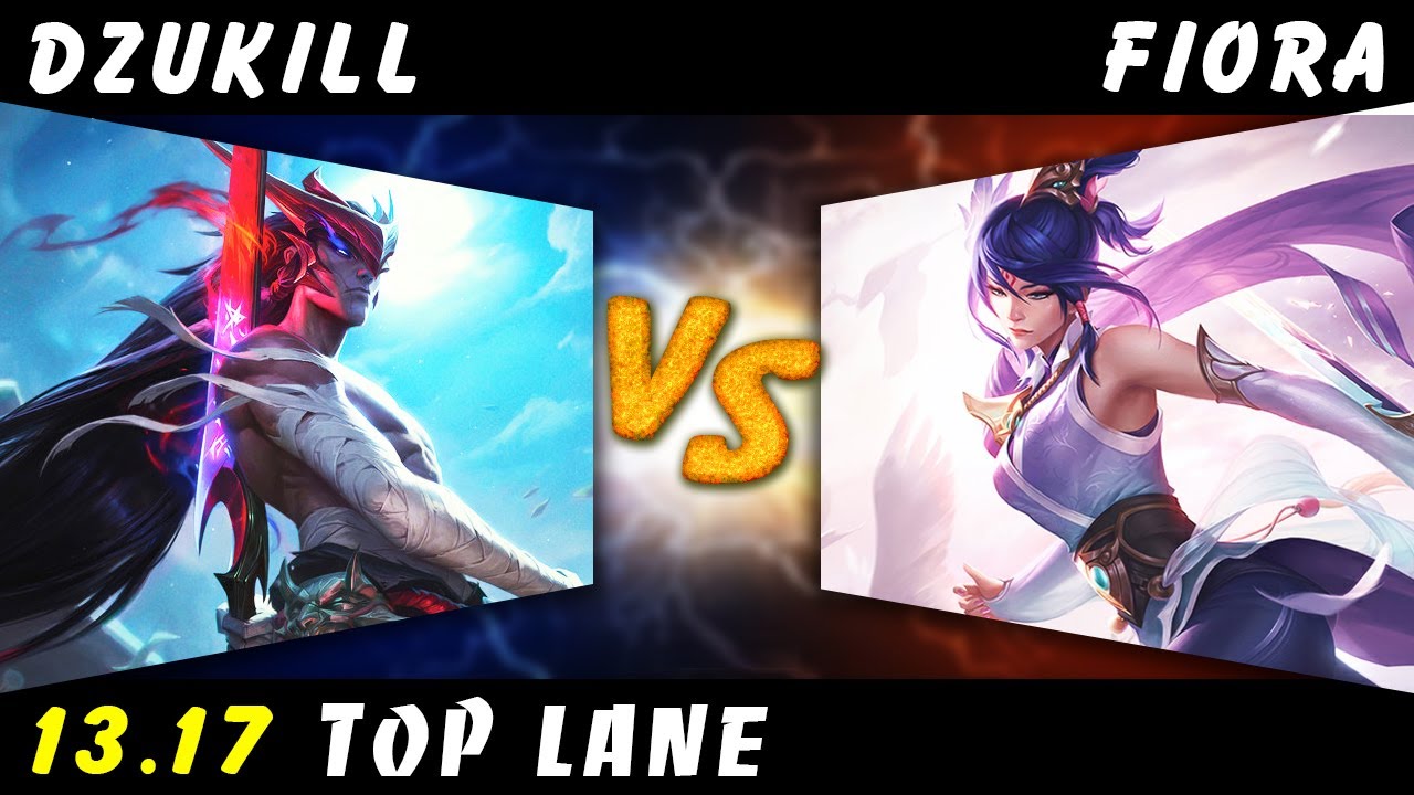 Dzukill - Yone vs Fiora TOP Patch 13.17 - Yone Gameplay