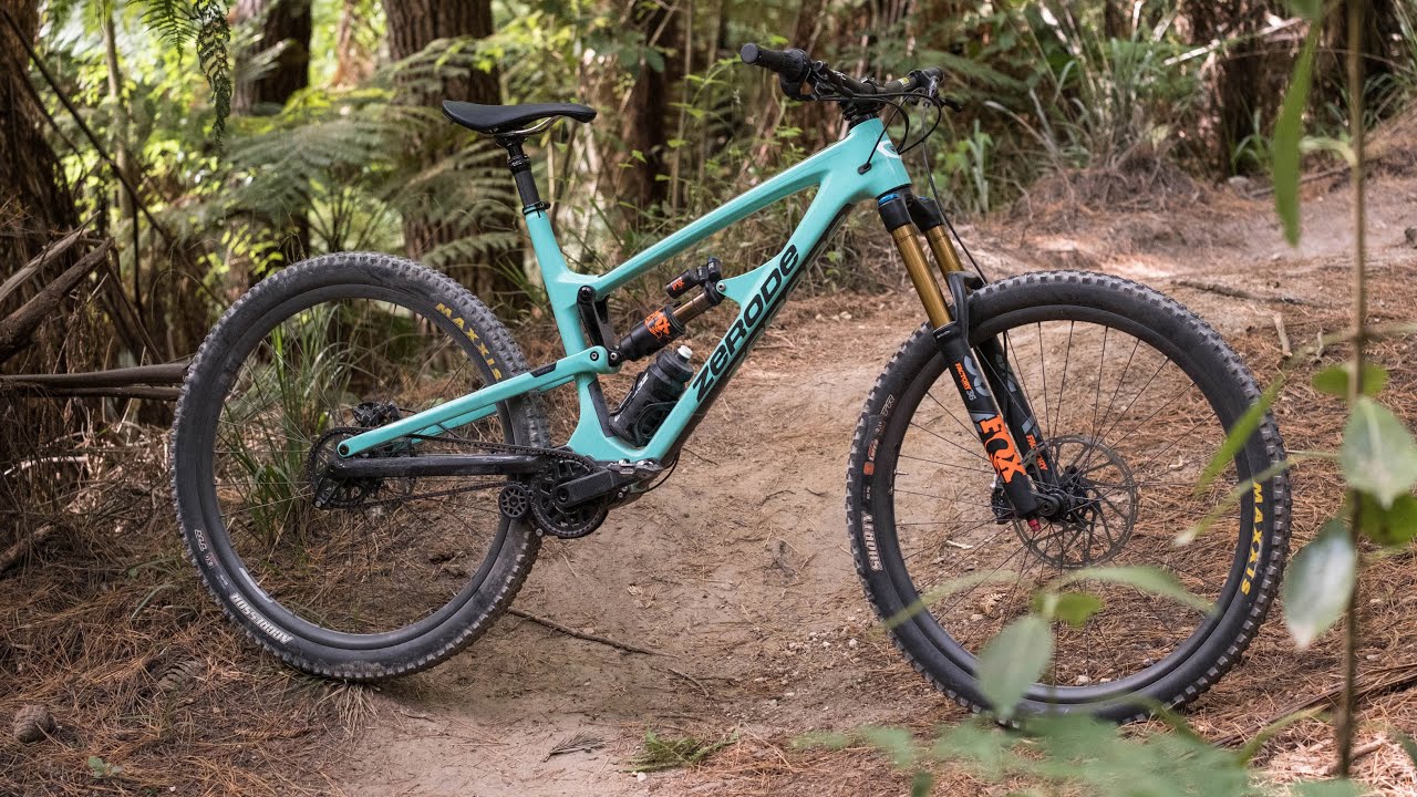 Belt Driven Gearbox Enduro Bike - The new Zerode Carbon Drive is a must see