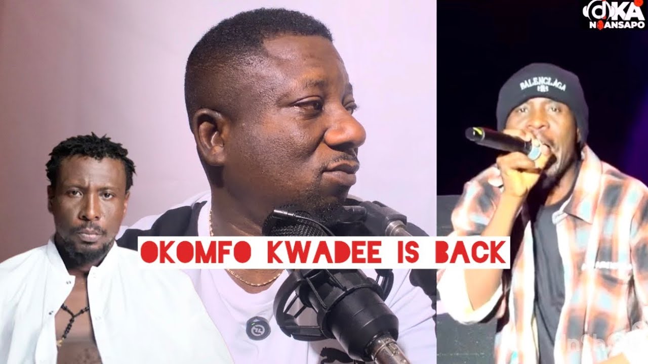 Hurraaay! Okomfo Kwadee Is Back, Watch His First Massive Performance At Kumasi City Mall