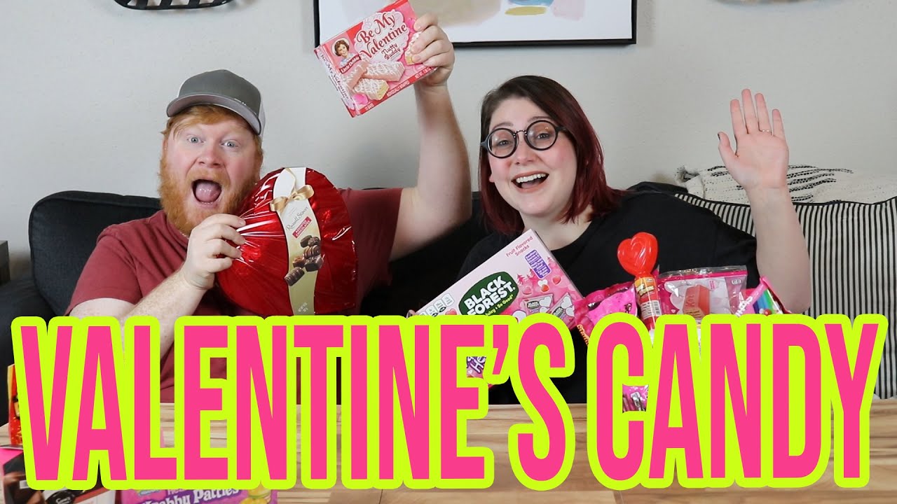 Trying Valentines Day Candy