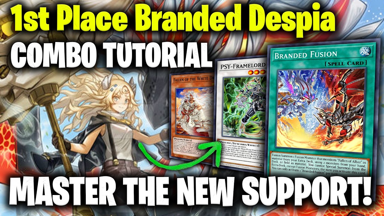 1st Place Branded Despia Combo Guide & Test Hands (PLAY THROUGH ASH EVERY DUEL!) March 2026 Yu-Gi-Oh