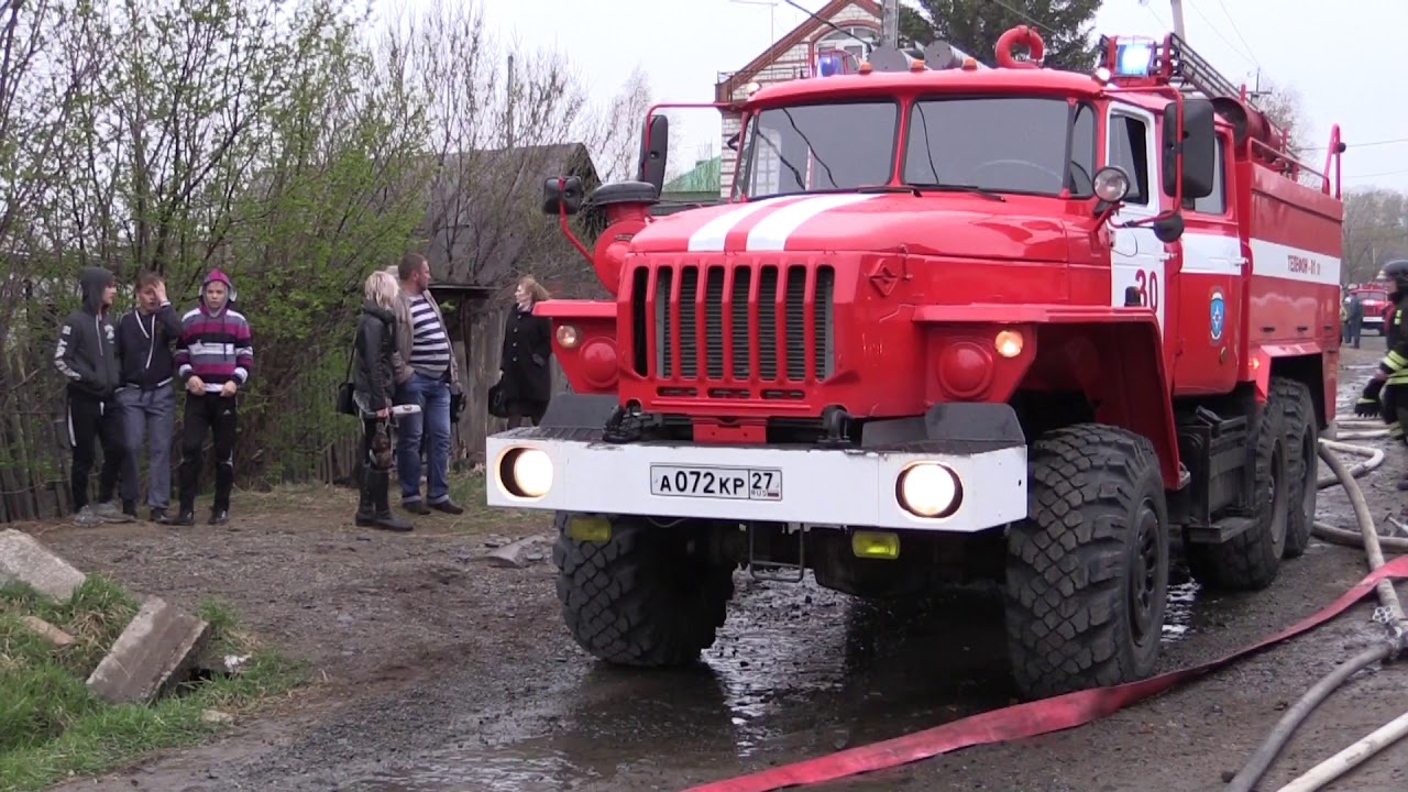 Пожар в жилом секторе на Красной речке Хабаровска полностью ликвидирован
