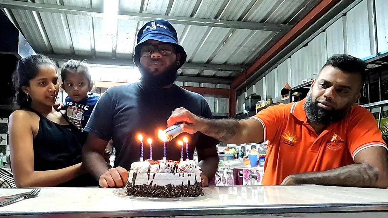 Celebrating Sarwan's Birthday With Some Bake & Shark
