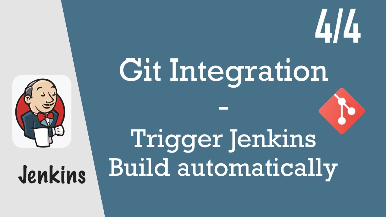 Trigger Jenkins Build automatically - Jenkins Pipeline Tutorial for Beginners 4/4