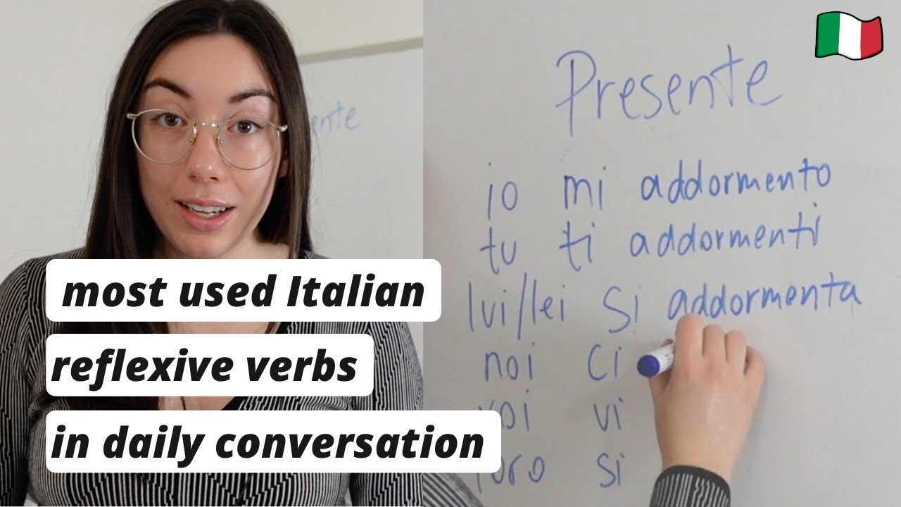 20 Italian reflexive verbs you need to master for daily conversation (Sub)