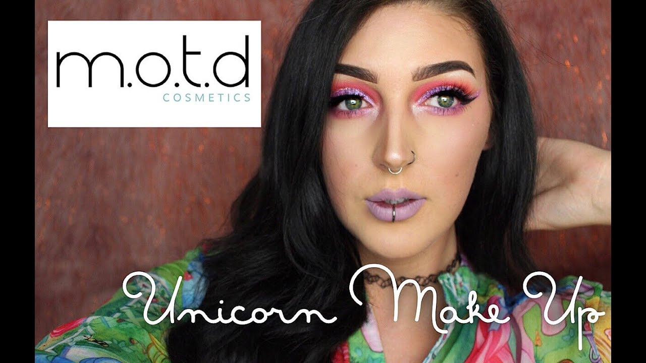 UNICORN MAKE UP TUTORIAL - M.O.T.D.Cosmetics