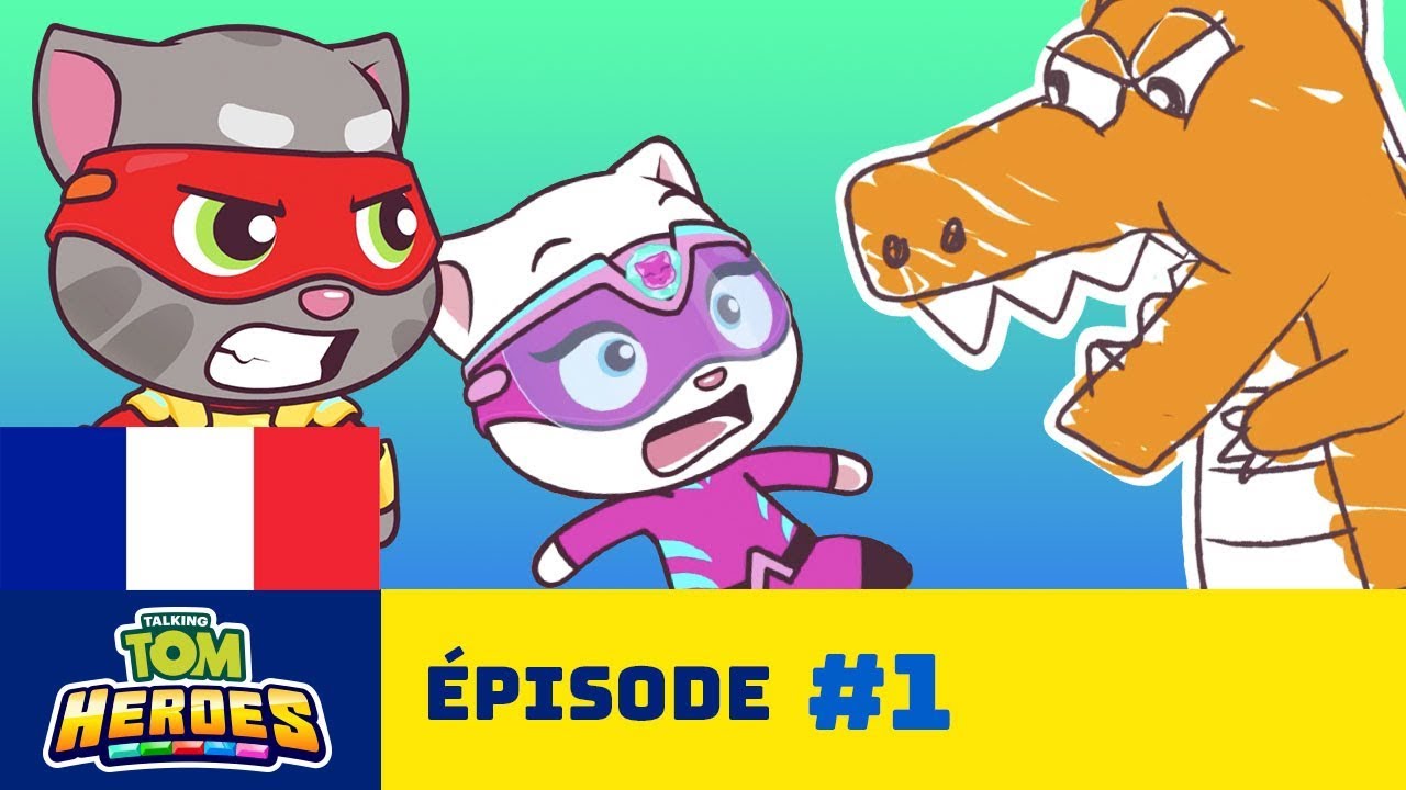 Talking Tom Heroes - Le dinosaure magique cracheur de feu (Épisode 1)