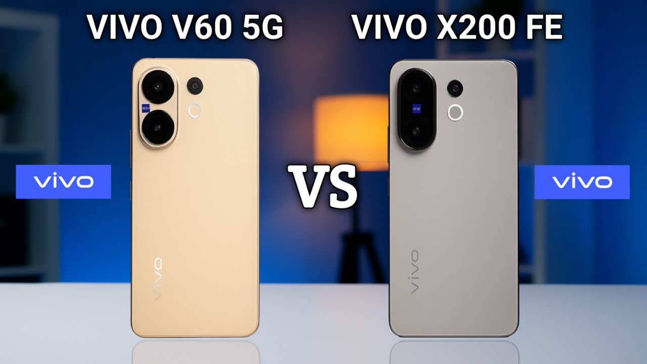 Vivo V60 5G VS Vivo X200 FE Comparison – Which One Is Worth Your Money