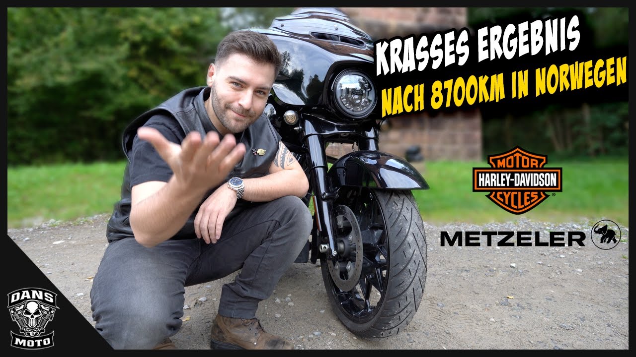 🔥 Neue Reifen f&uuml;r meine Harley und ab nach Norwegen! 🔥 CRUISETEC Metzeler Review | Dans Moto