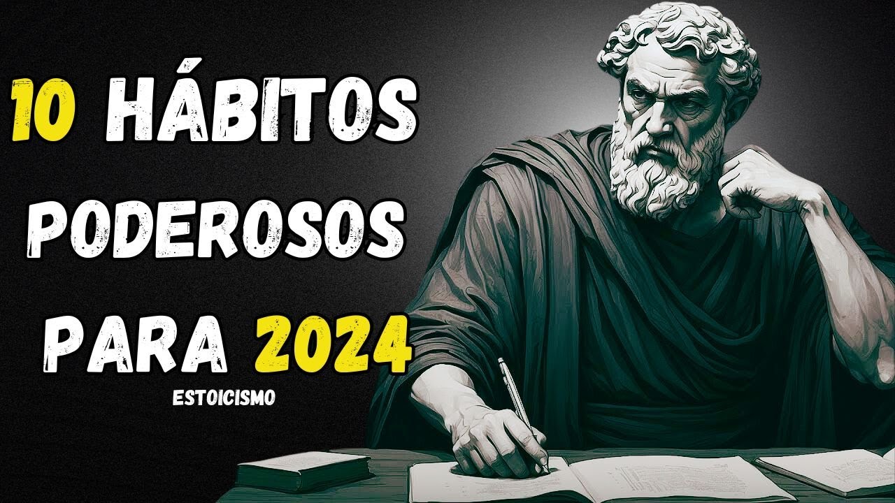 10 hábitos ESTÓICOS para PRATICAR em 2024 | ESTOICISMO