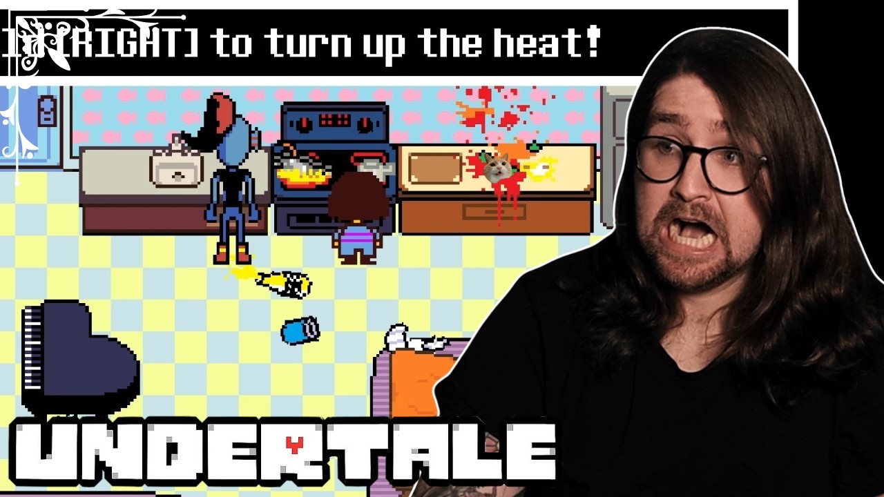 Undyne really shouldn't be cooking - Undertale (Pacifist Playthrough)