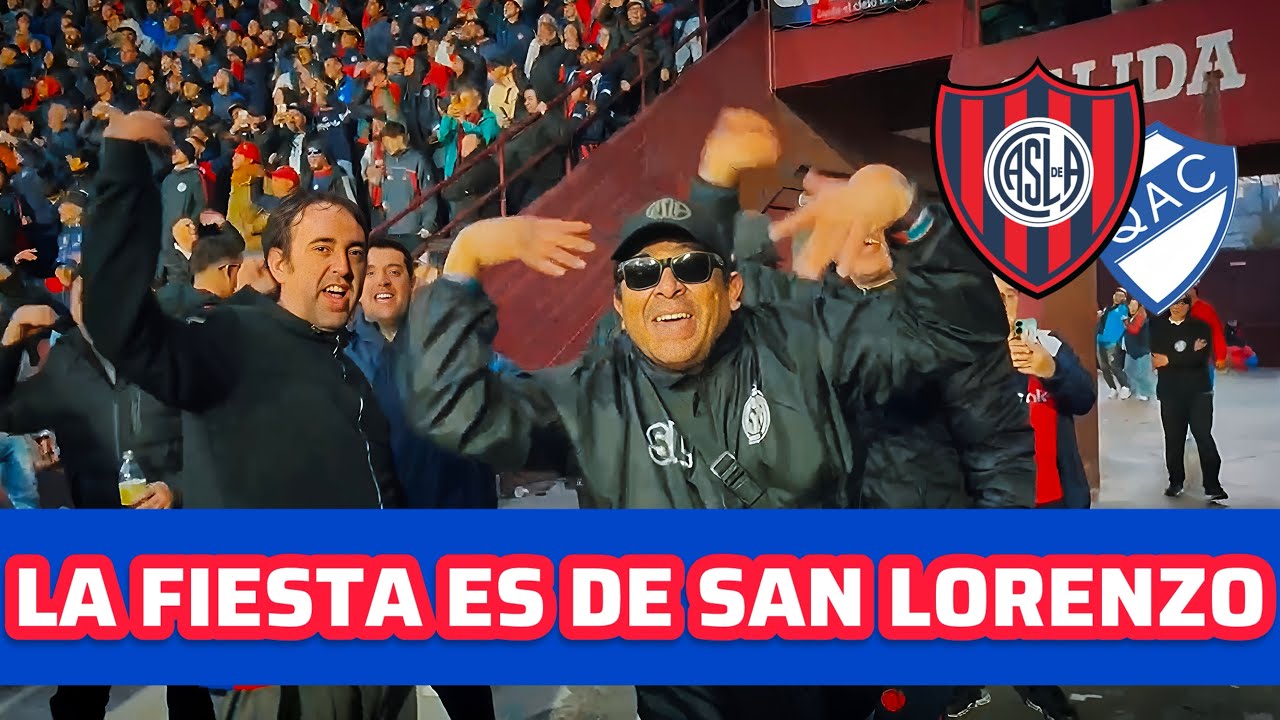 SHOW de la HINCHADA de SAN LORENZO vs Quilmes. Copa Argentina.