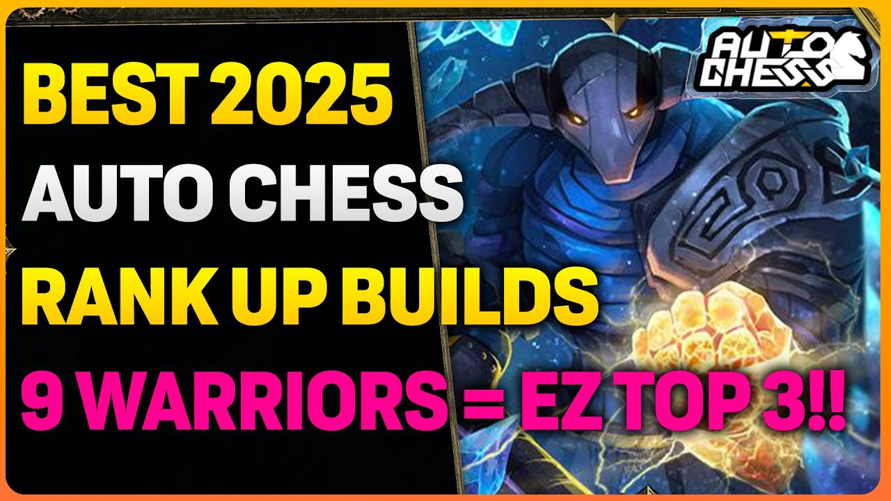 BEST Rank Up 9 Warriors Build In Dota 2 Auto Chess | EASY TOP 3!!