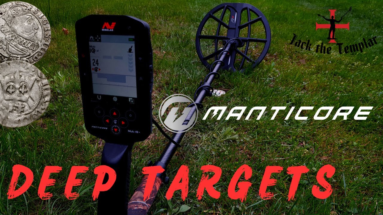 MINELAB MANTICORE - DEEP TARGETS TEST