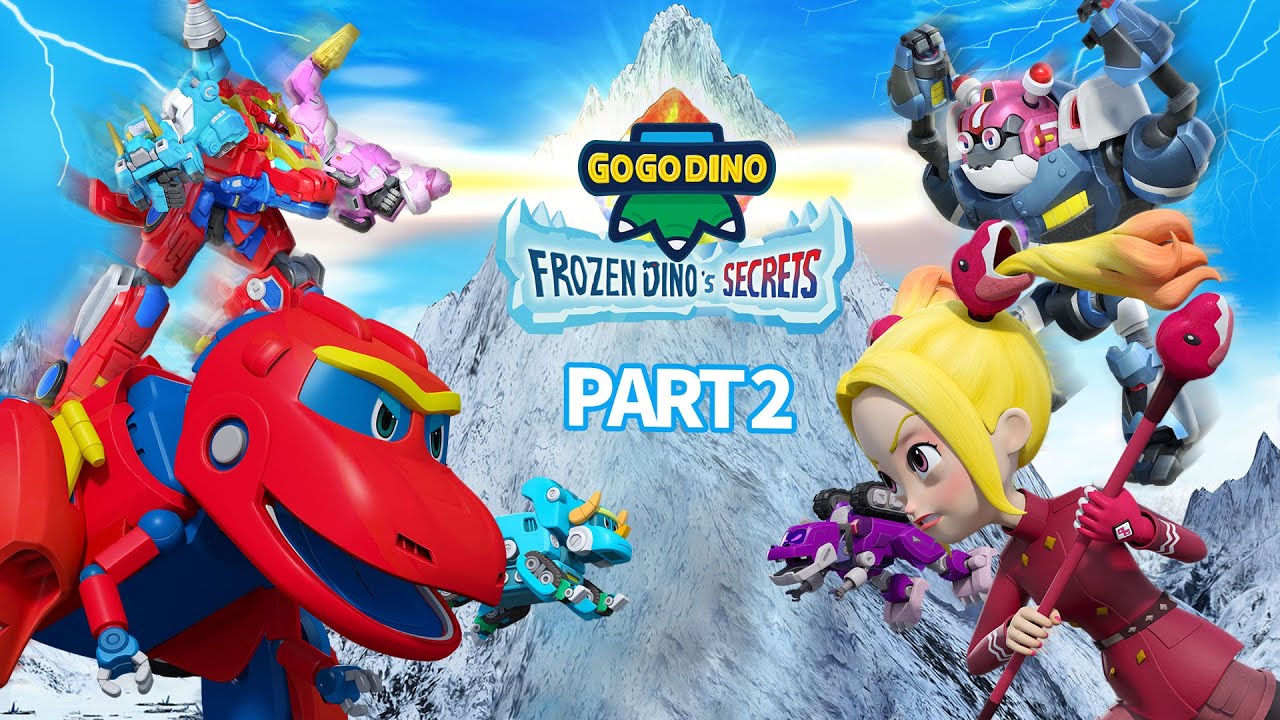 ❄️GoGo Dino Frozen Dino's Secrets❄️ Pt.2 Super Dino Unveils Frozen Dino's Secret | Dinosaur for Kids