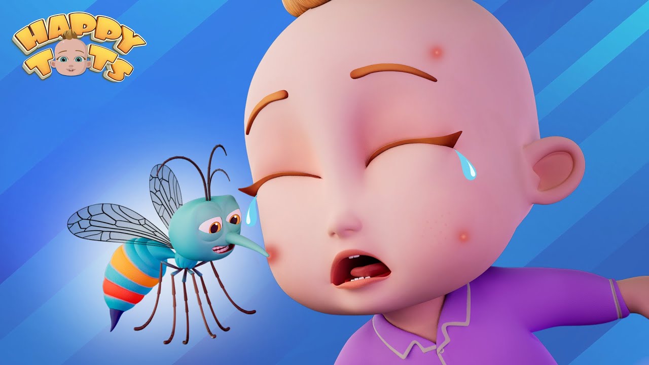 Mosquito Song + More Happy Tots Nursery Rhymes & Kids Songs | Preschool Videos For Toddlers