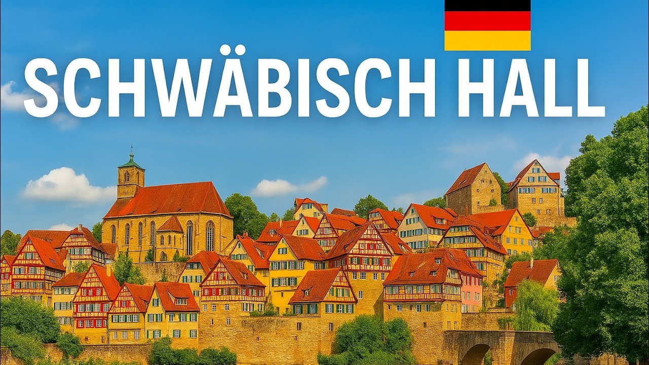 Walking Tour of Schwäbisch Hall 🇩🇪 | Charming Medieval Town in Germany | City Walk