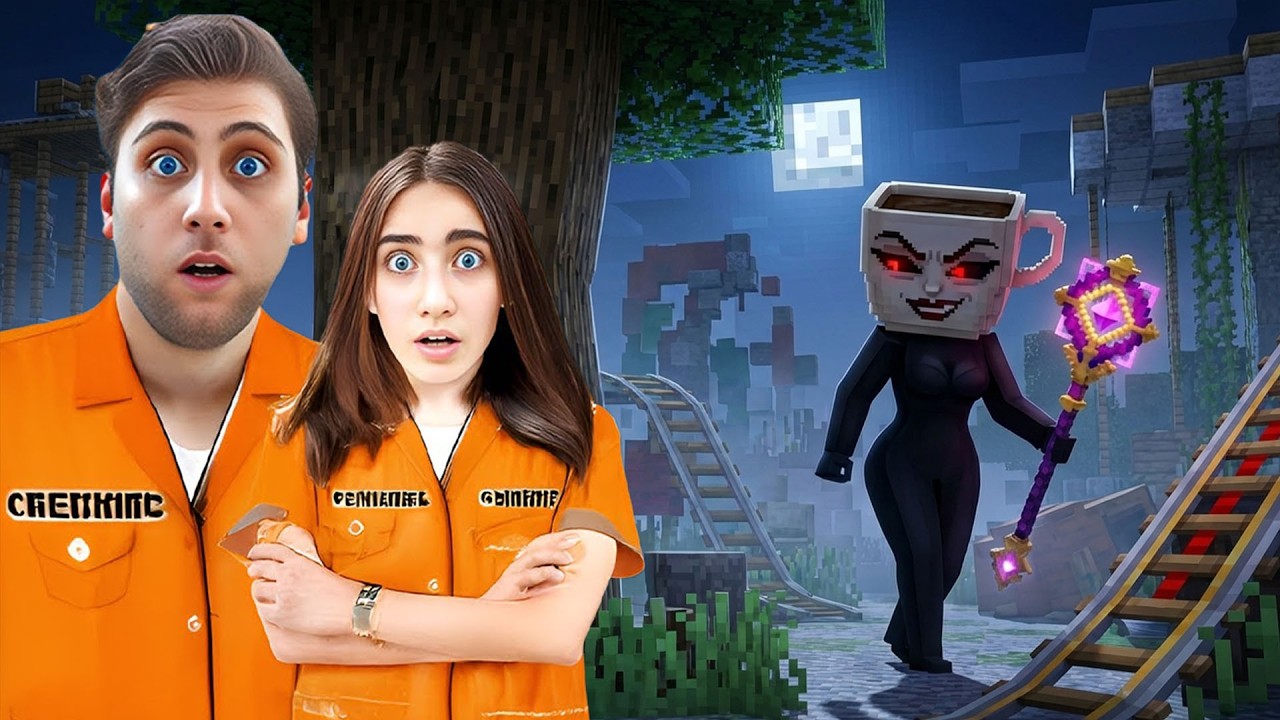 هربنا من سجن اسبرسونا سنيورا انا و حبيبة 😱🔥