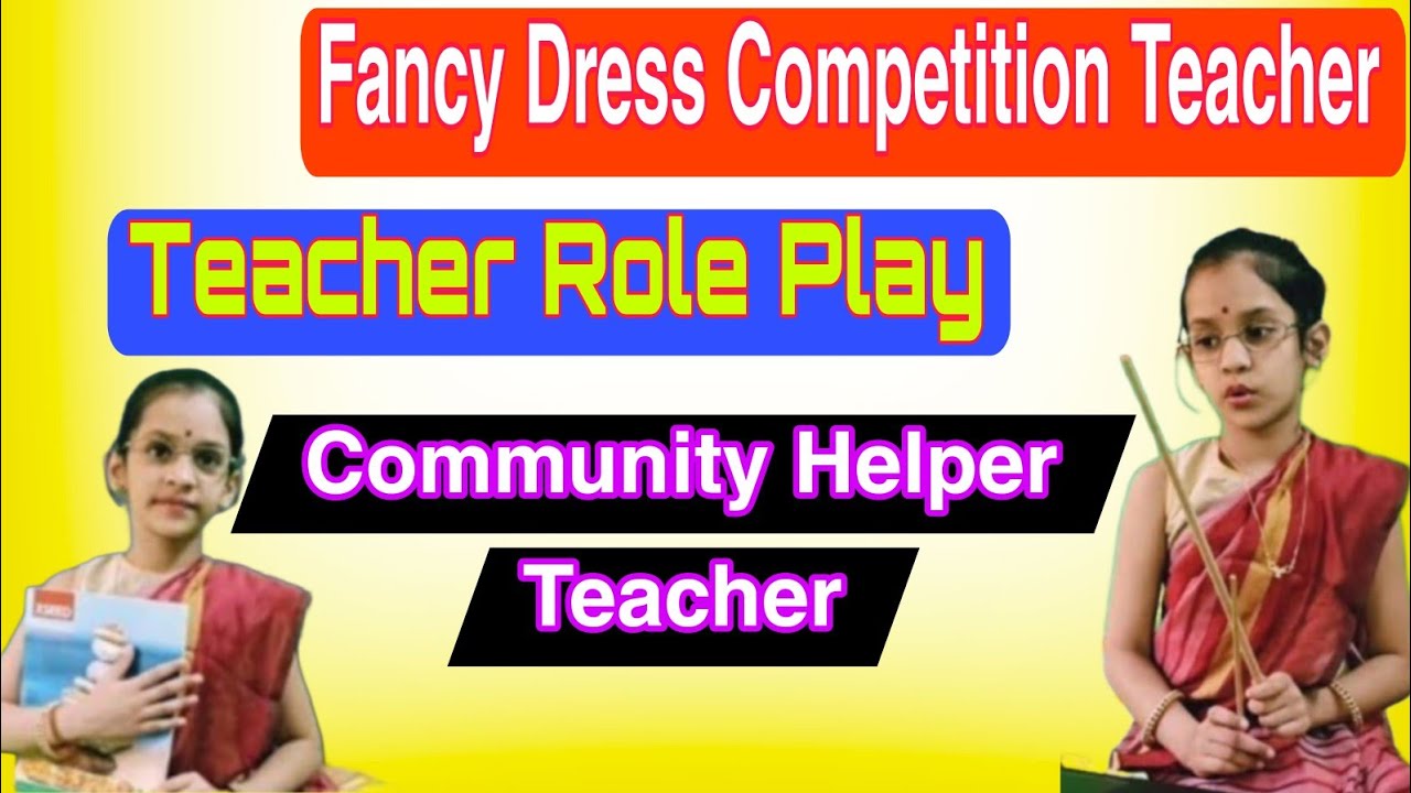 Fancy Dress Competition Teacher | Teacher Role Play | fancy dress teacher | teacher fancy dress kids