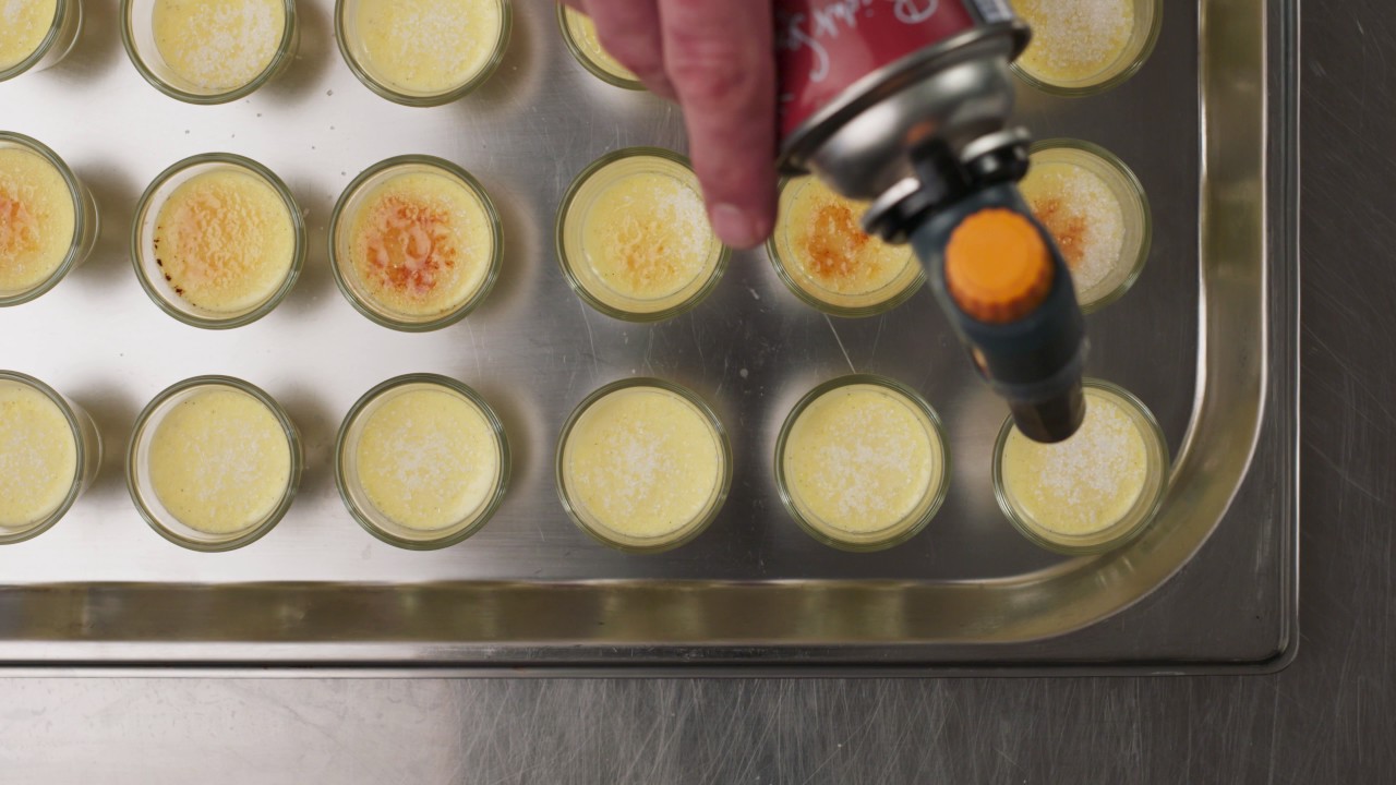 Desserts | De Klassiekers | Debic  Crème brûlée