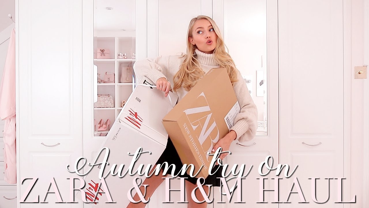 ZARA AND H&M Autumn try on haul... again oops! ~ Freddy My Love