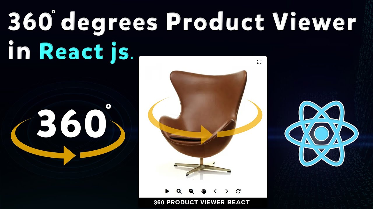 360 degrees Product Viewer in React js | E-commerce 360 product viewer react | 360 product rotation