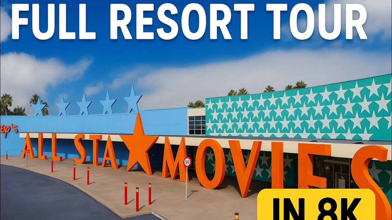 Disneys All Star ⭐️Movies Full Resort Tour 8K|Walt Disney World July 2025|Disneys Best Value Resort