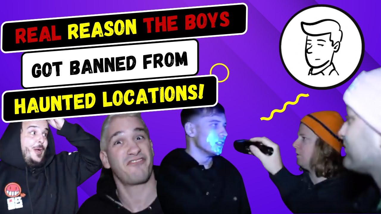 НАСТОЯЩАЯ причина, по которой THE BOYS забанили в Haunted Locations // синдром YouTuber