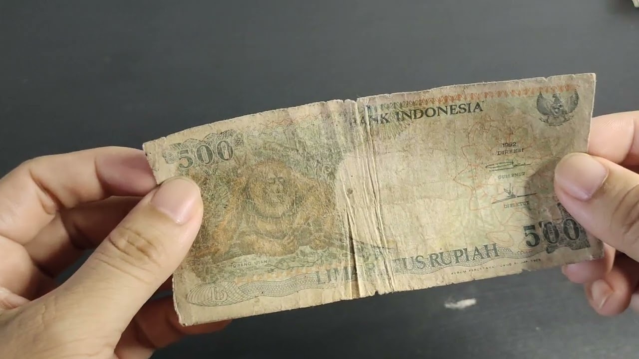 CEK HARGA UANG 500 RUPIAH ORANG UTAN 1992