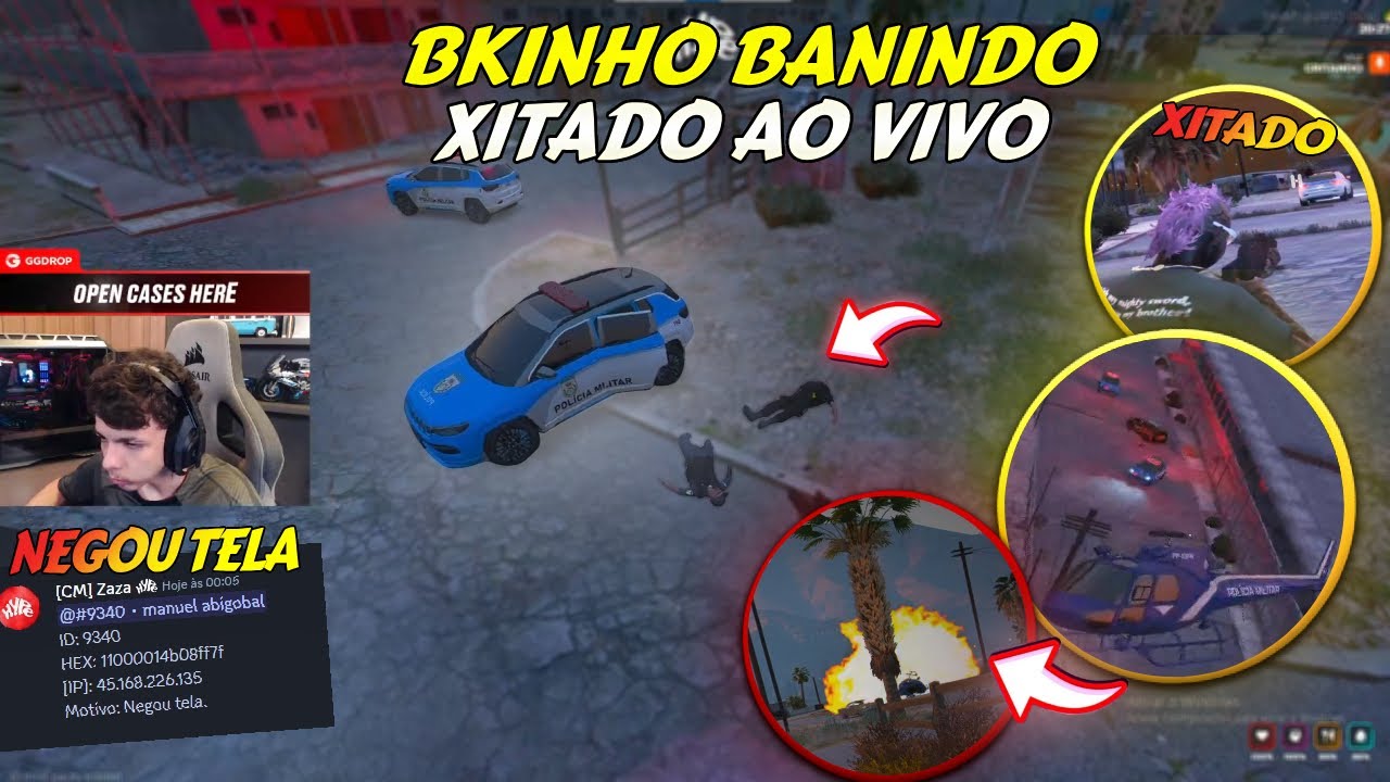 BKINHO DANDO BAN AO VIVO EM UM MEMBRO DA MILLIONAIRE XITADO  -   BKINHO HYPE RP