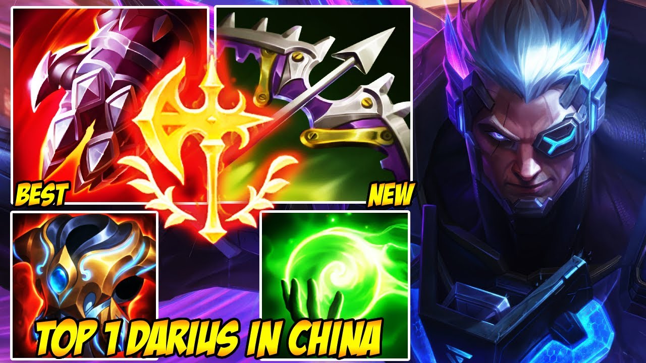 WILD RIFT CHINA TOP 1 DARIUS - WHEN DARIUS GETS ONE KILL&hellip; THE GAME IS ALREADY OVER