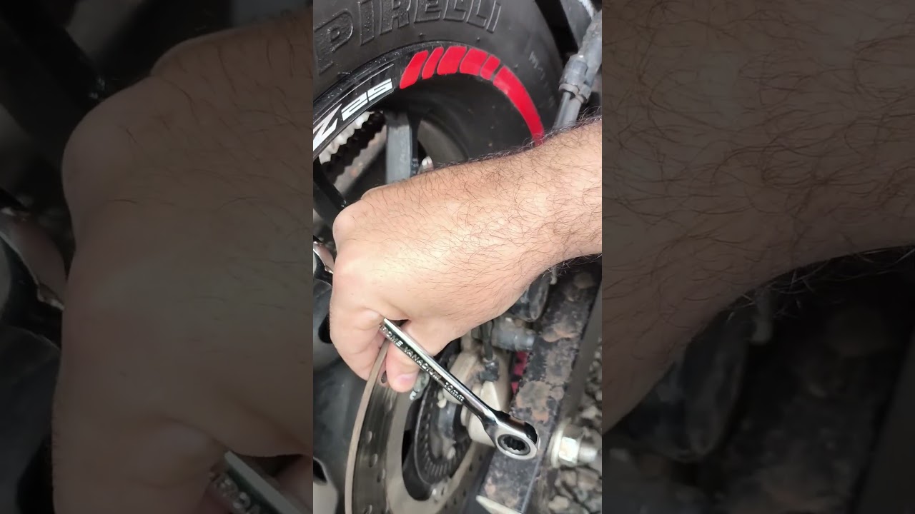 Dica freio traseiro Fz25 - Moto ficando freiada ou gastando pastilha de freio muito rápido 