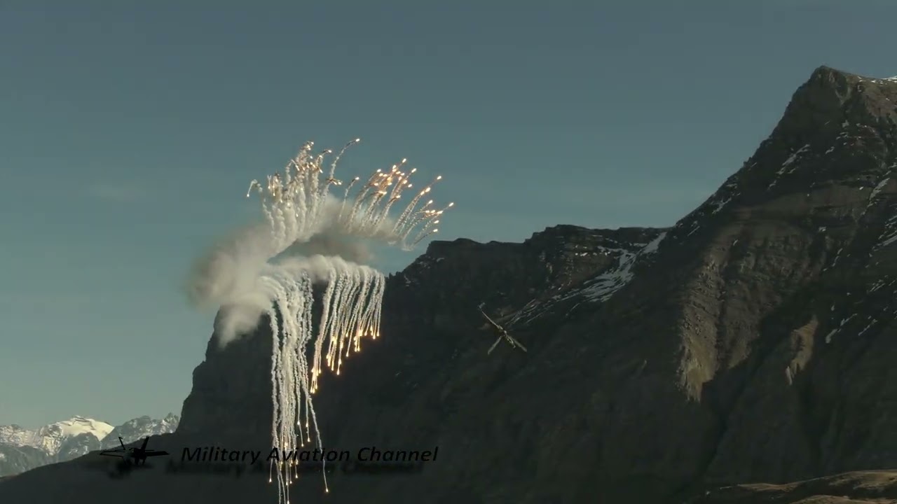 Flare Drop.... Swiss Airforce