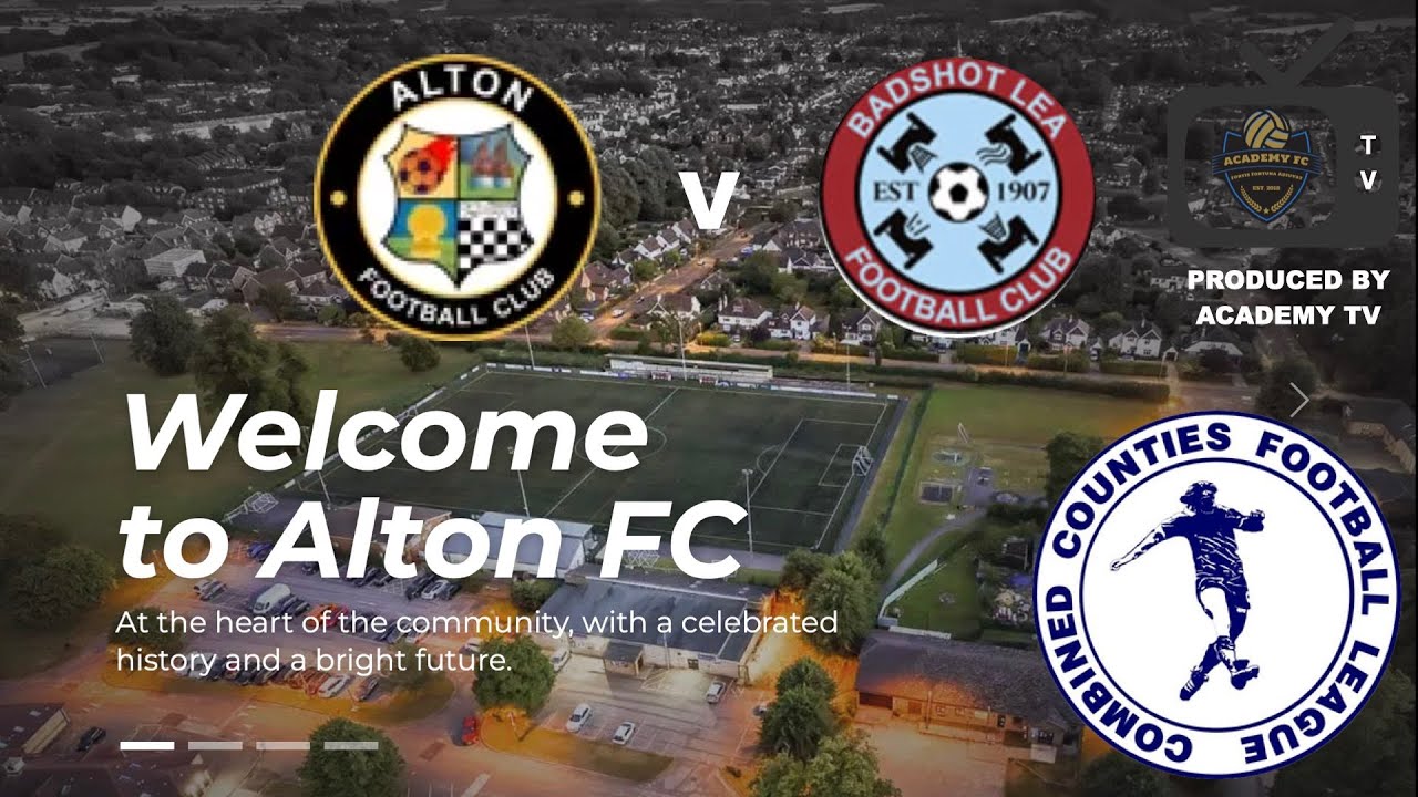 Alton 1-5 Badshot Lea - Combined Counties Football League Monday 29th August #goals #nonleague #hfa