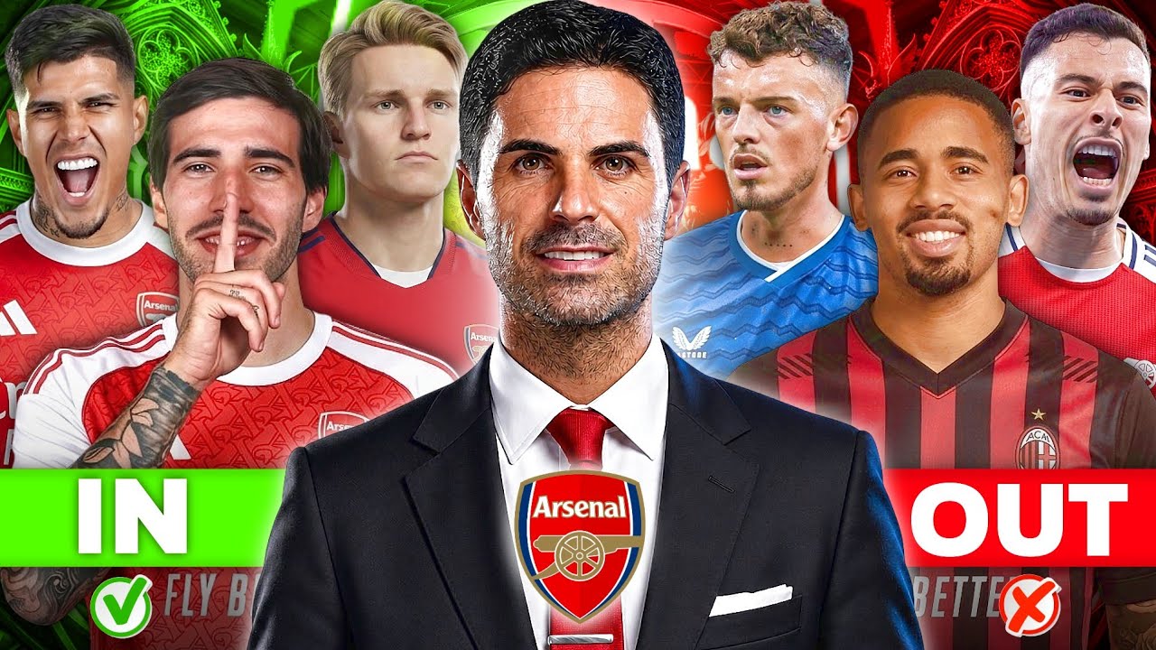 Arsenal&rsquo;s Summer Revolution:🔥 6 Major Signings and 3 Star Exits This Season!