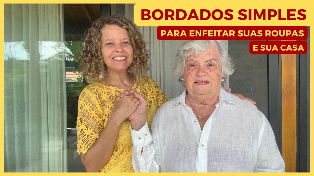 Bordados simples - primeiros passos