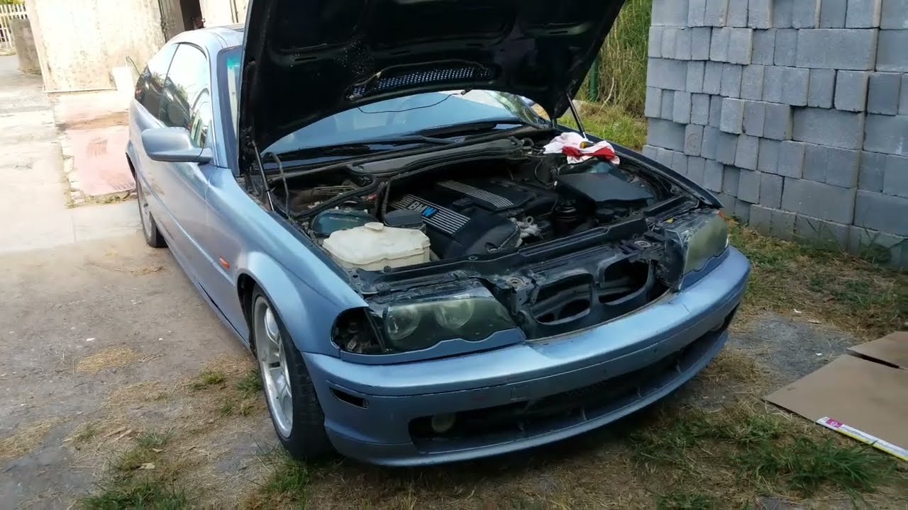 BMW E46 prueba y cambio de Termostato, bomba de agua y sensor de temperatura.