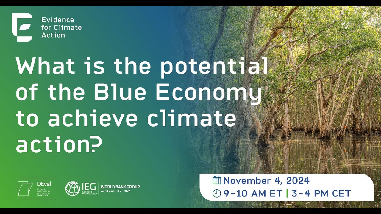 What is the potential of the Blue Economy to achieve climate action? #E4CA